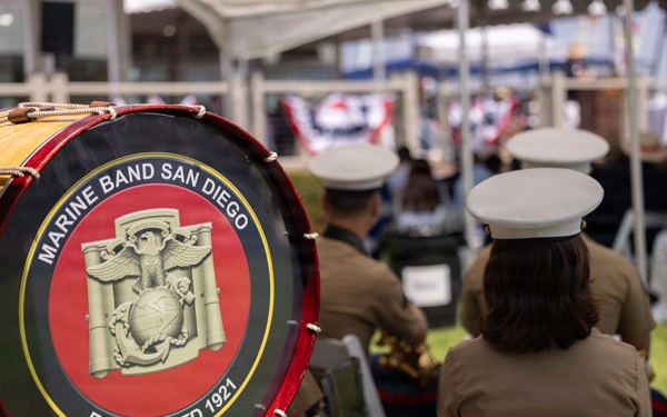 Marine Band San Diego Performs at Southwestern Yacht Club Opening Day Ceremony