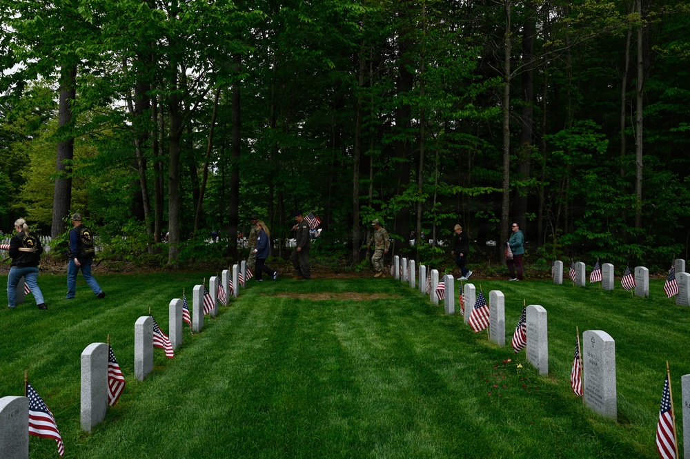 Flags In New Hampshire Veterans Cemetery 2026