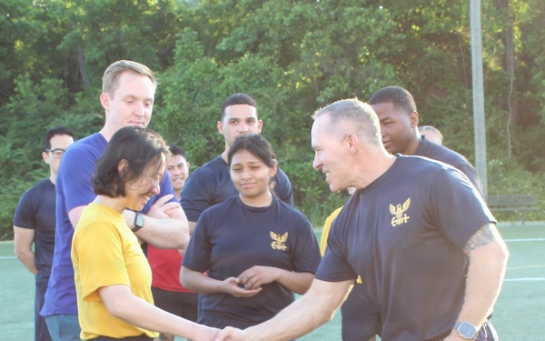 Commanding Officer Recognizes ‘Murph’ Winners
