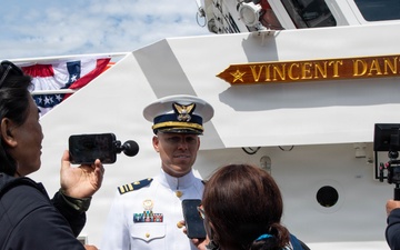 U.S.  Coast Guard Cutter Vincent Danz Commissioning