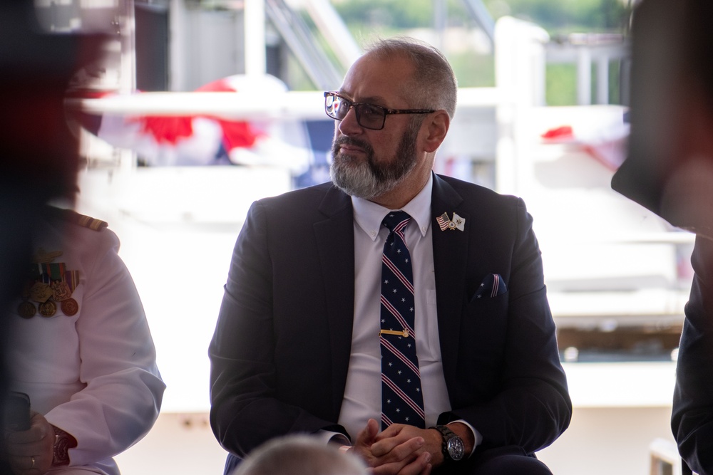 U.S. Coast Guard Cutter Vincent Danz Commissioning