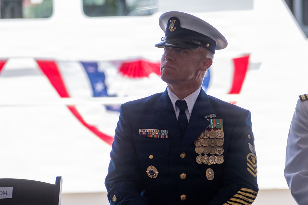 U.S. Coast Guard Cutter Vincent Danz Commissioning