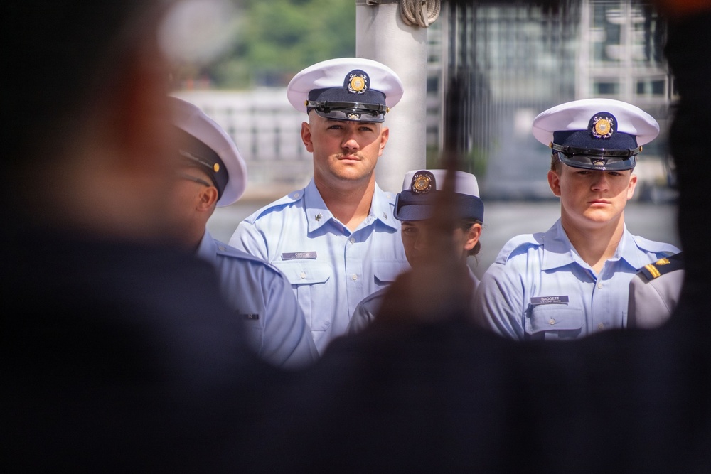 U.S. Coast Guard Cutter Vincent Danz Commissioning