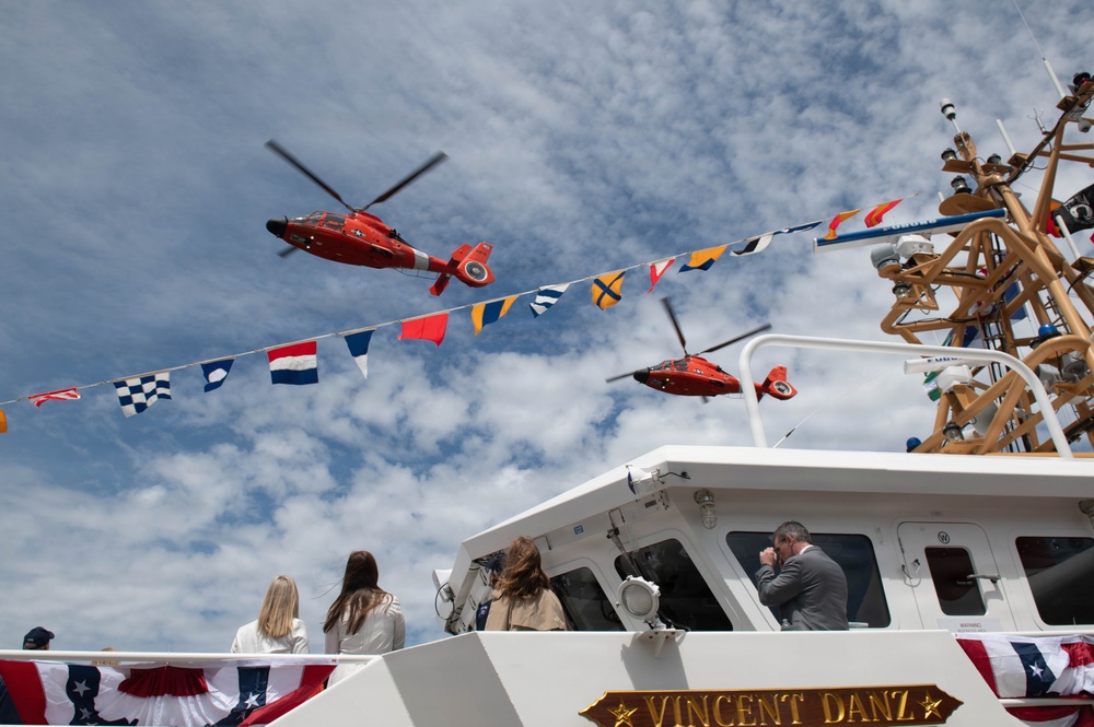 U.S.  Coast Guard Cutter Vincent Danz Commissioning