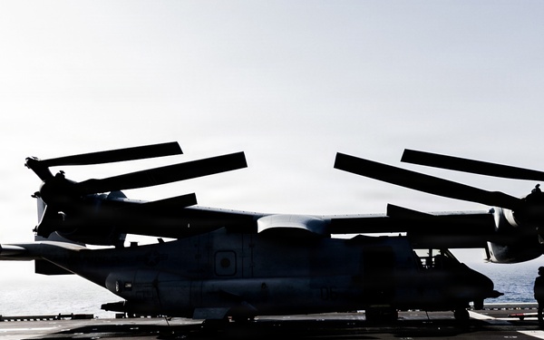 31st MEU | USS Tripoli conducts flight operations