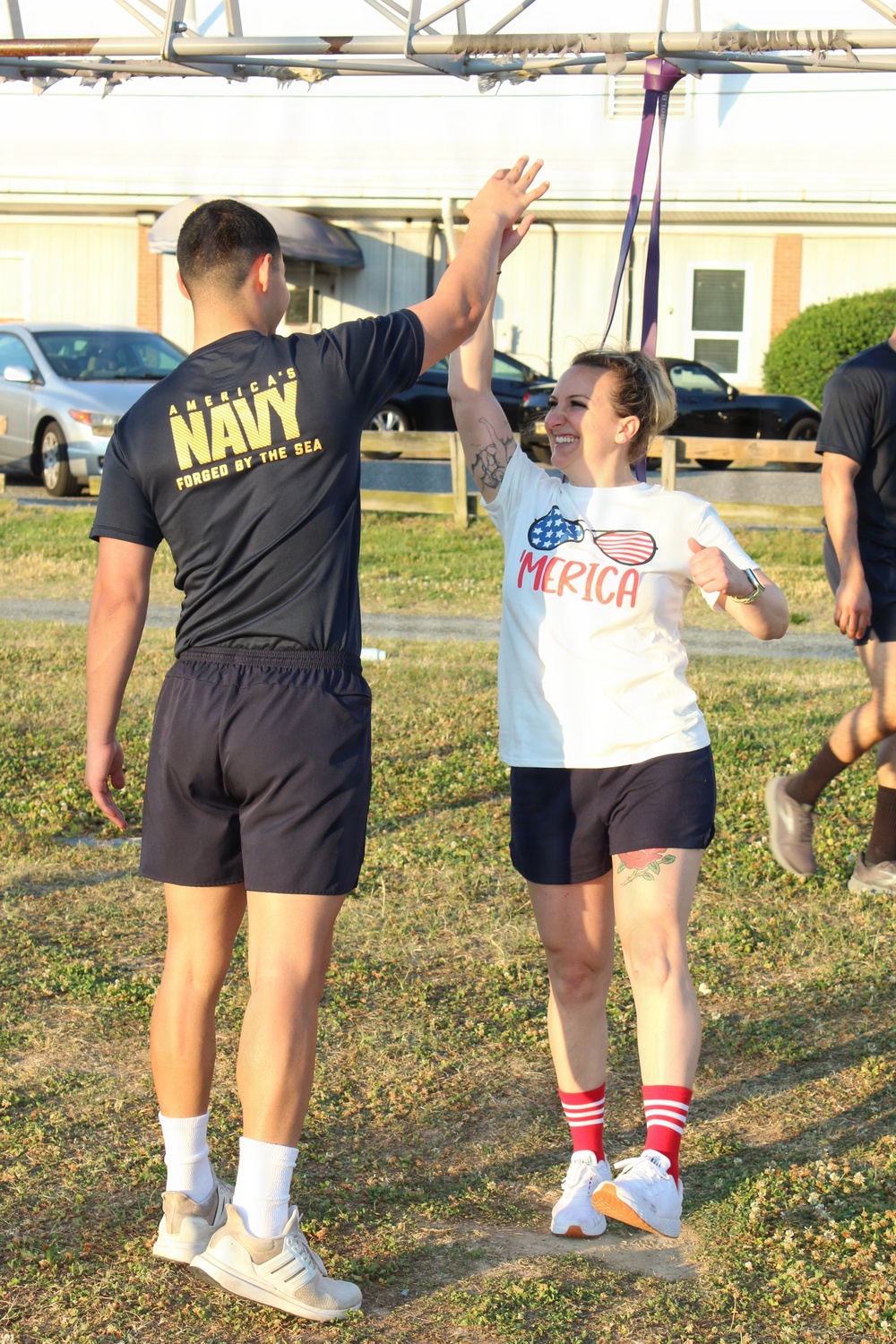 Fitness Leaders Fuel Motivation During Command 'Murph' Challenge