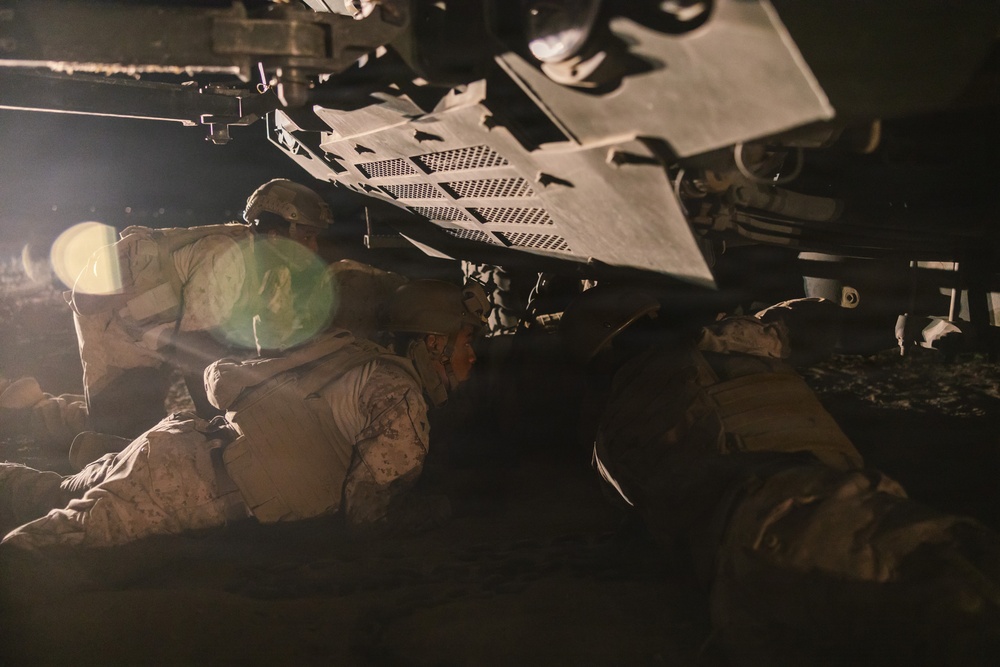 U.S. Marines conduct M142 HIMARS maintenance operations