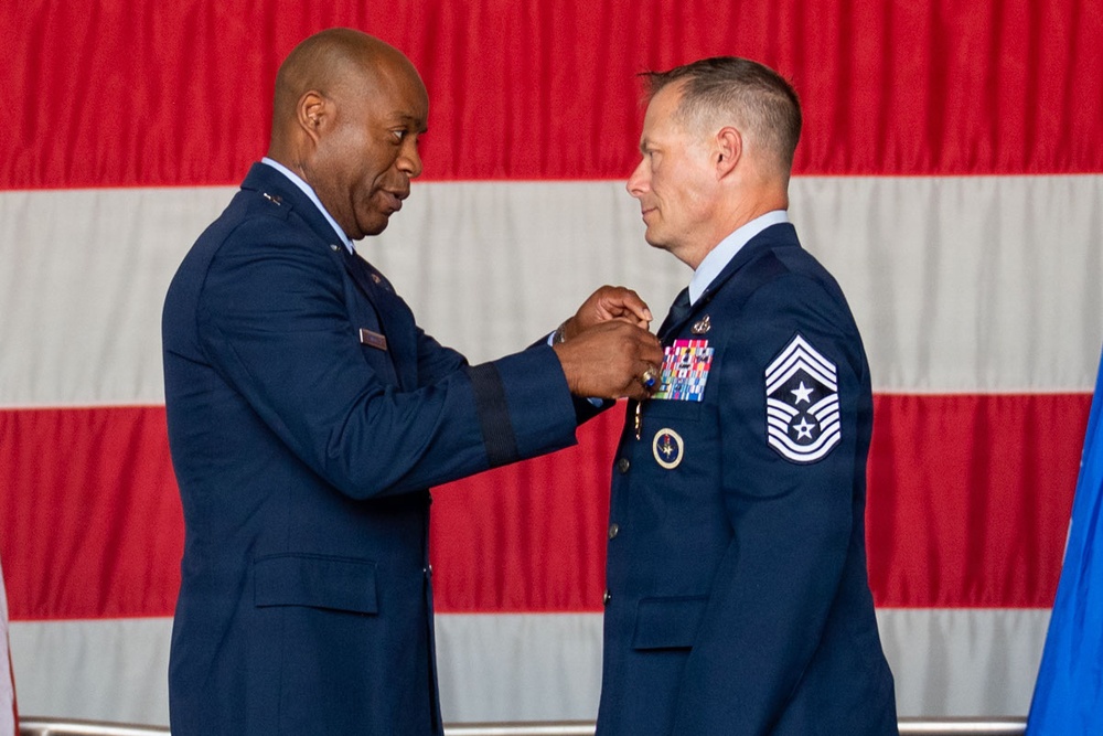 Chief Master Sgt. Griste Retirement Ceremony