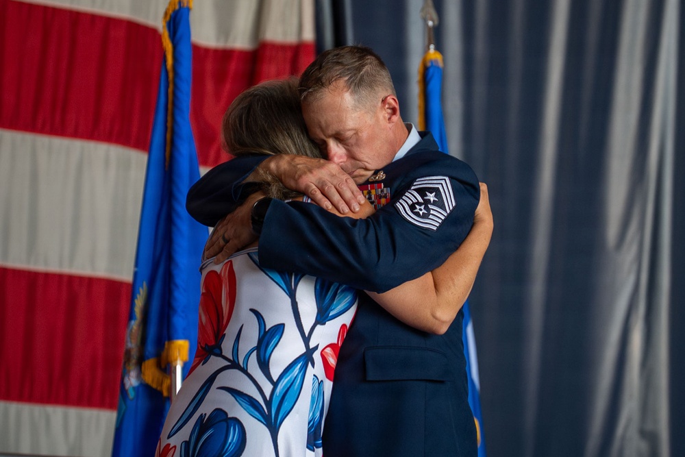 Chief Master Sgt. Griste Retirement Ceremony