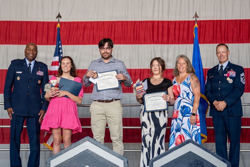 Chief Master Sgt. Griste Retirement Ceremony
