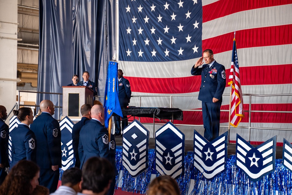 Chief Master Sgt. Griste Retirement Ceremony