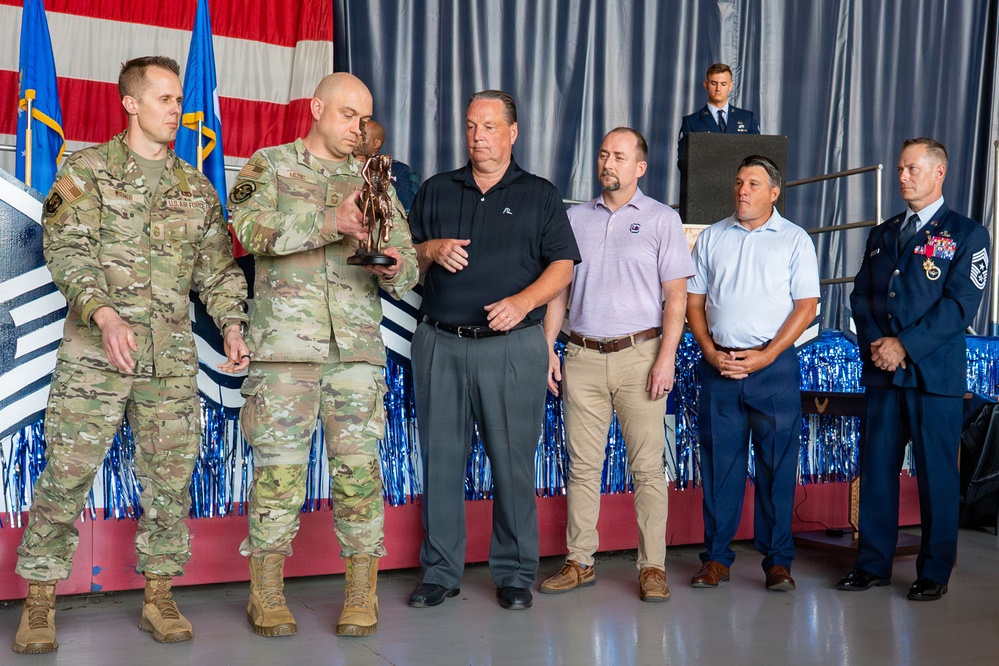 Chief Master Sgt. Griste Retirement Ceremony