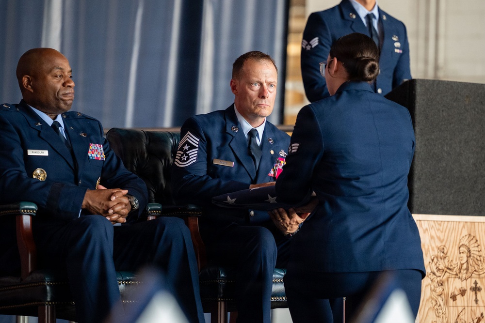 Chief Master Sgt. Griste Retirement Ceremony