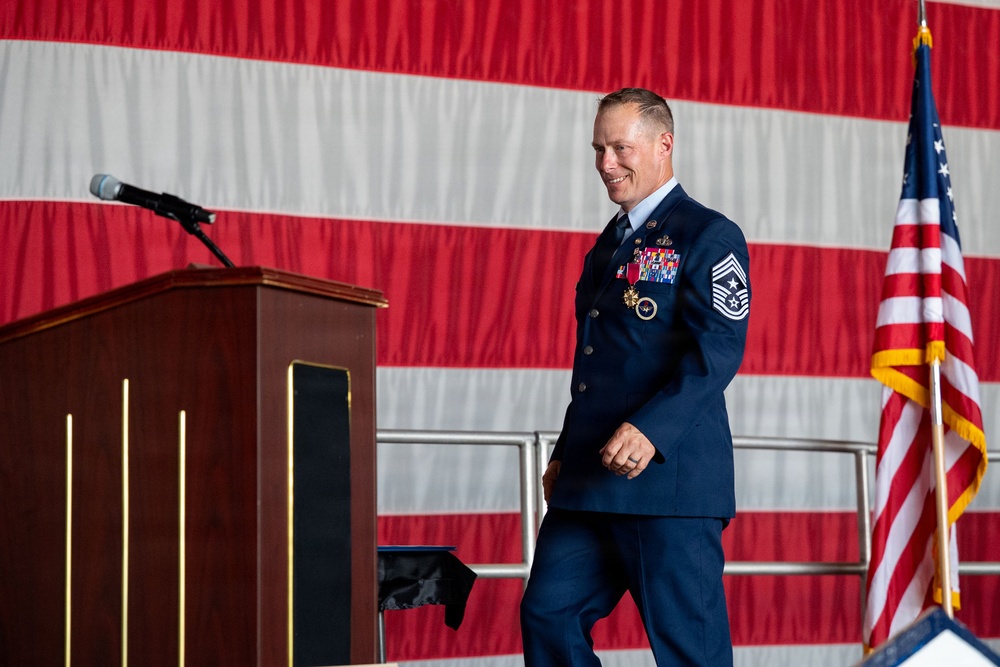 Chief Master Sgt. Griste Retirement Ceremony