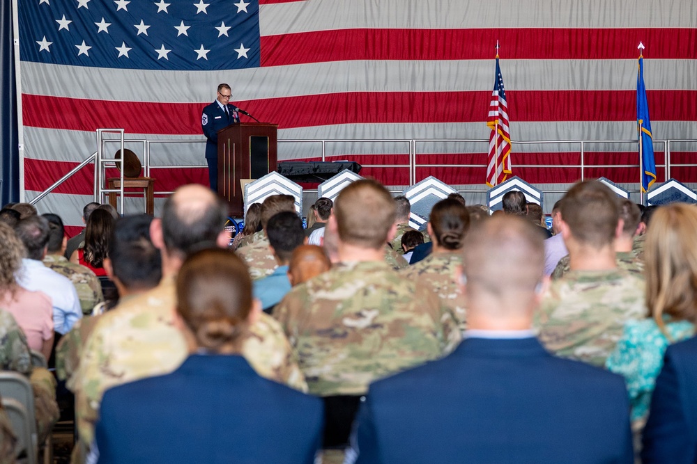 Chief Master Sgt. Griste Retirement Ceremony