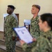 BM2 Hannah Reenlists at NCBC Gulfport