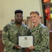BM2 Hannah Reenlists at NCBC Gulfport