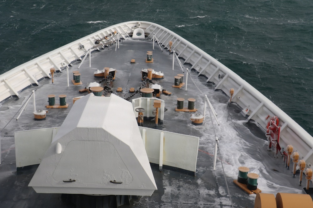 U.S. Coast Guard Cutter Waesche returns to Alameda after successful 113-day patrol in Bering Sea