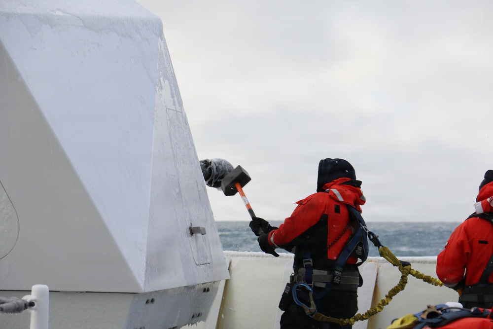 U.S. Coast Guard Cutter Waesche returns to Alameda after successful 113-day patrol in Bering Sea