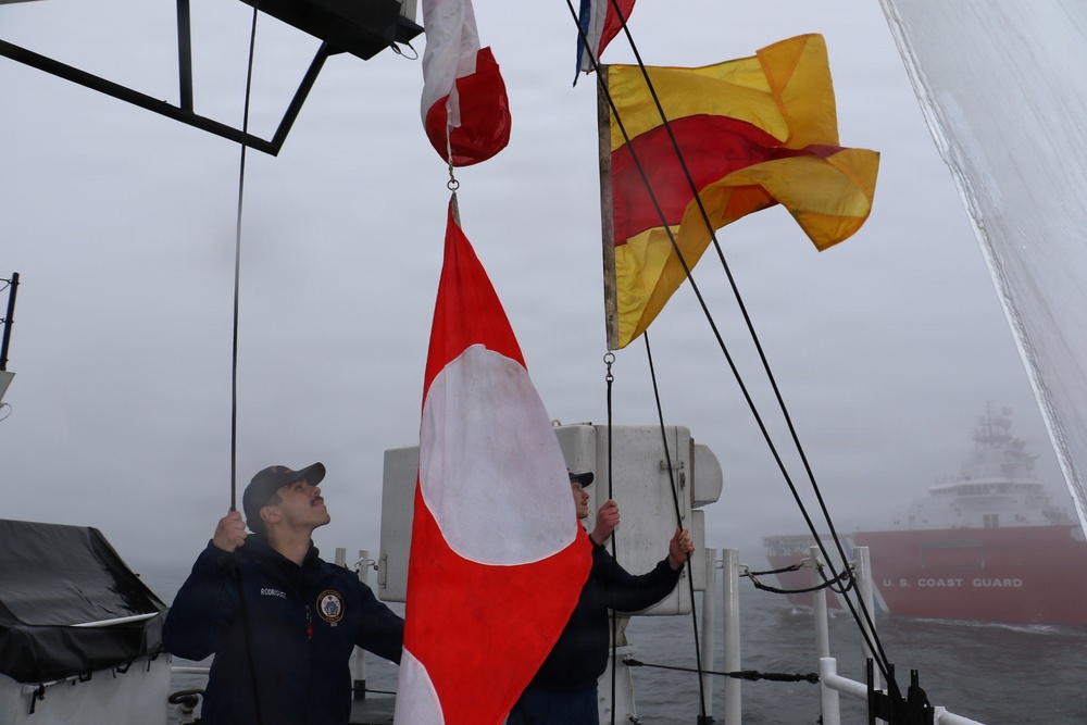 U.S. Coast Guard Cutter Waesche returns to Alameda after successful 113-day patrol in Bering Sea