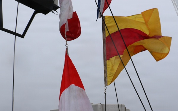 U.S. Coast Guard Cutter Waesche returns to Alameda after successful 113-day patrol in Bering Sea