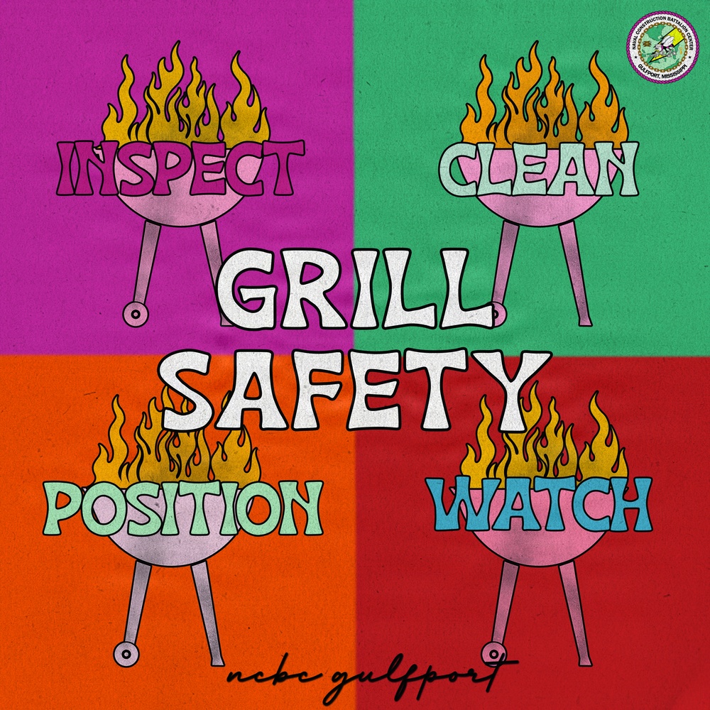 NCBC Gulfport Grill Safety Graphic