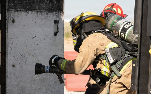 Seconds count: Edwards firefighters sharpen emergency response