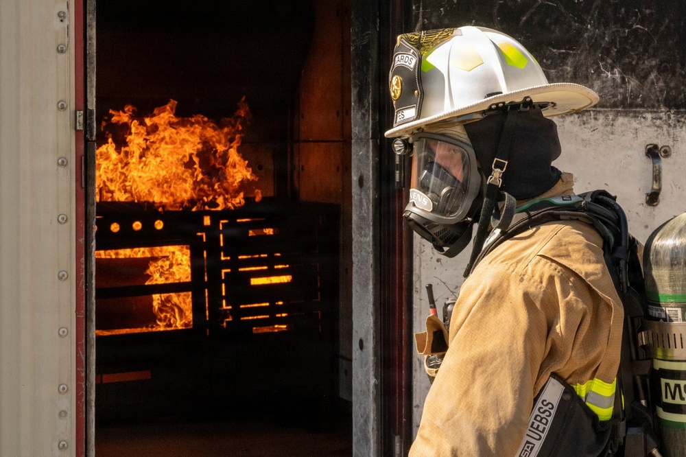 Seconds count: Edwards firefighters sharpen emergency response