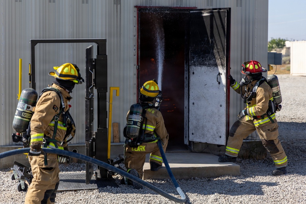 Seconds count: Edwards firefighters sharpen emergency response