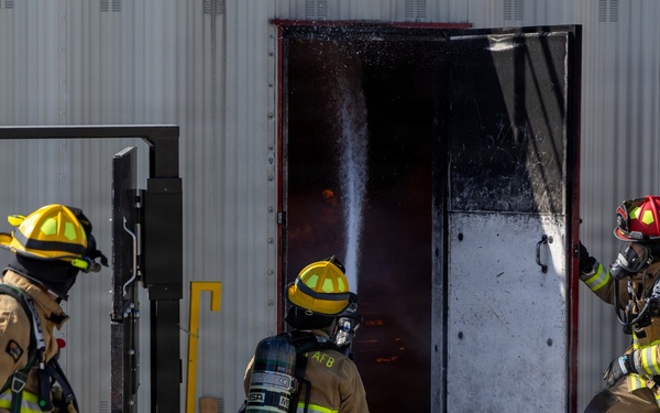 Seconds count: Edwards firefighters sharpen emergency response