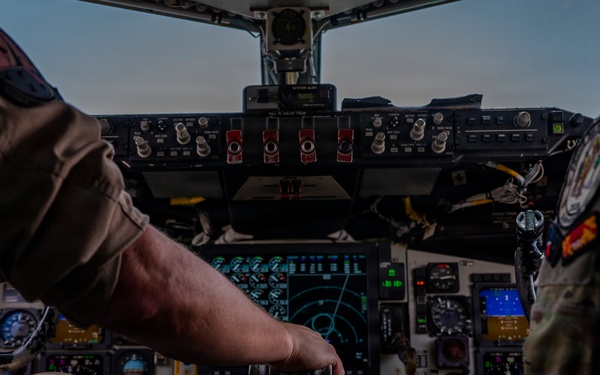 KC-135 Stratotanker fuels F-35 Lightning II