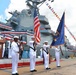 USS Daniel Inouye Holds Change of Command Ceremony