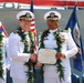 USS Daniel Inouye Holds Change of Command Ceremony