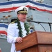 USS Daniel Inouye Holds Change of Command Ceremony