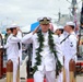 USS Daniel Inouye Holds Change of Command Ceremony