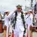 USS Daniel Inouye Holds Change of Command Ceremony