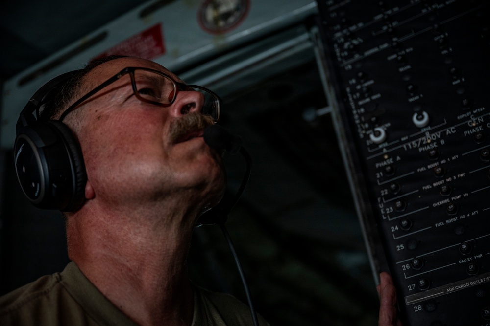 KC-135 Stratotanker supports F-35 Lightning II operations