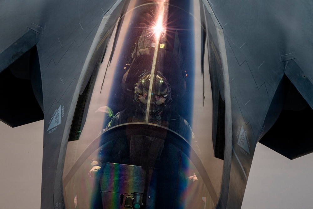 KC-135 Stratotanker supports F-35 Lightning II operations