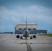 A P-8A Poseidon Taxis on Kadena Air Base