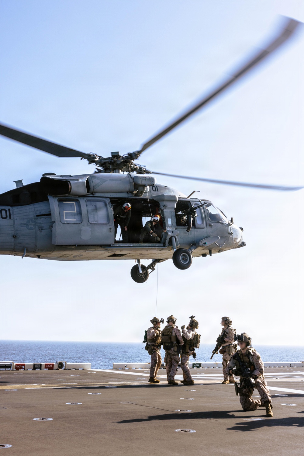 31st MEU | Force Reconnaissance Platoon Helicopter Extraction Refinement