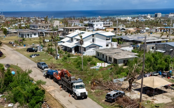 Debris Removal Actions Continue on Saipan