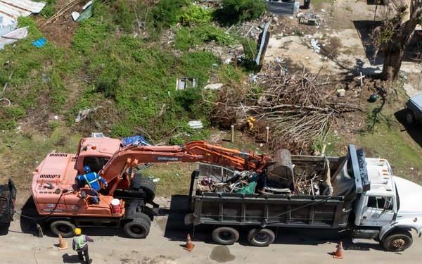 Debris Removal Operations Continue on Saipan