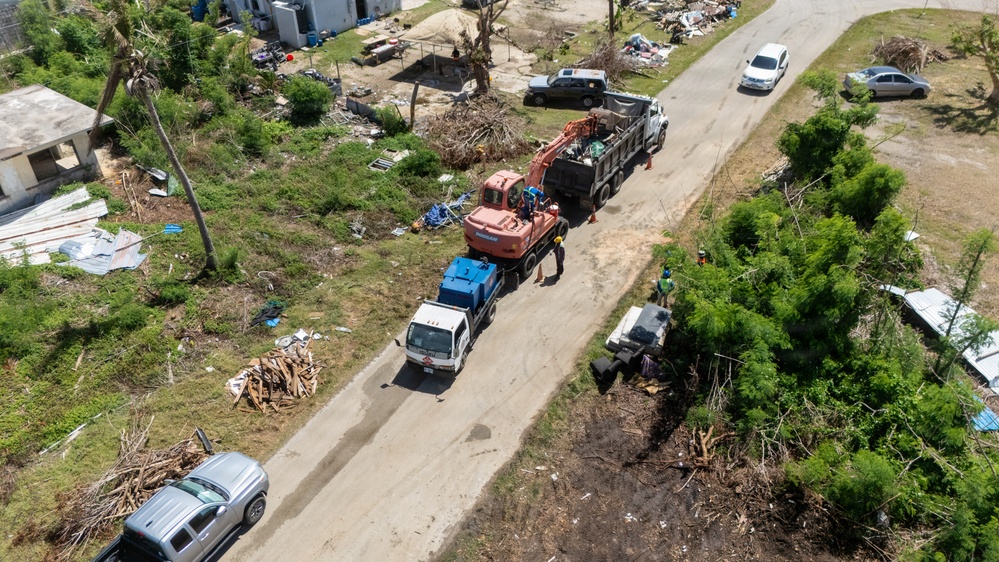 Debris Removal Operations Continue on Saipan