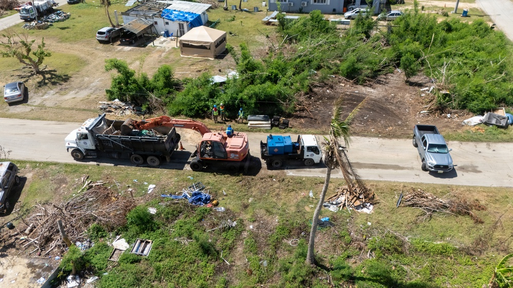 Debris Removal Operations Continue on Saipan