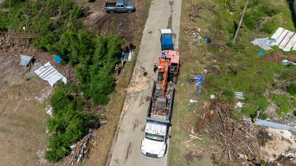 Debris Removal Operations Continue on Saipan