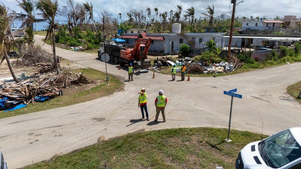 Debris Removal Operations Continue on Saipan