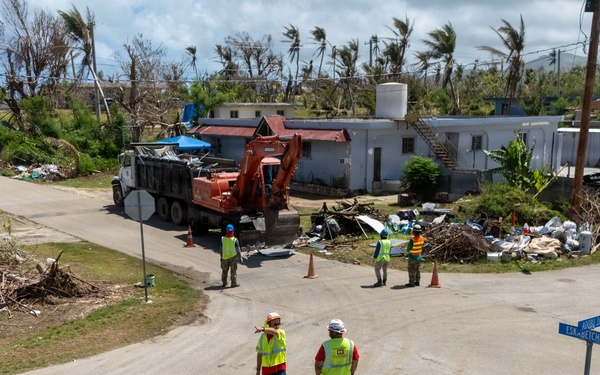 Debris Removal Operations Continue on Saipan