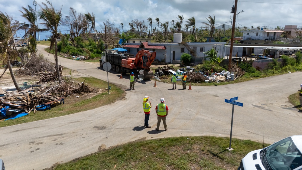 Debris Removal Operations Continue on Saipan