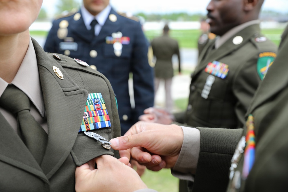 U.S. Army Civil Affairs and Psychological Operations Command (Airborne) Staff Sgt. Alyssa Malott