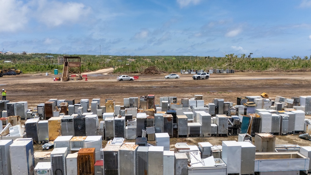 Debris Removal Operations Continue on Saipan